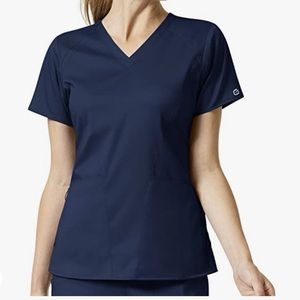 Navy Scrub Top